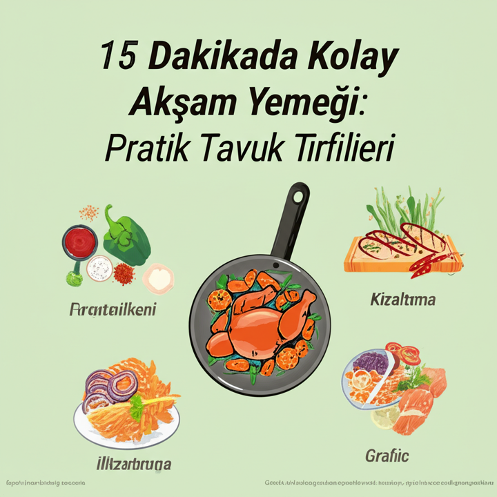 Sağlıklı ve Lezzetli Akşam Yemekleri İçin Ek İpuçları - 15 Dakikada Kolay Akşam Yemeği Pratik Tavuk Tarifleri