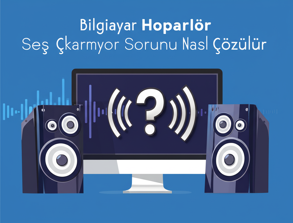 Bilgisayar Hoparlör Ses Çıkmıyor Sorunu Nasıl Çözülür?
