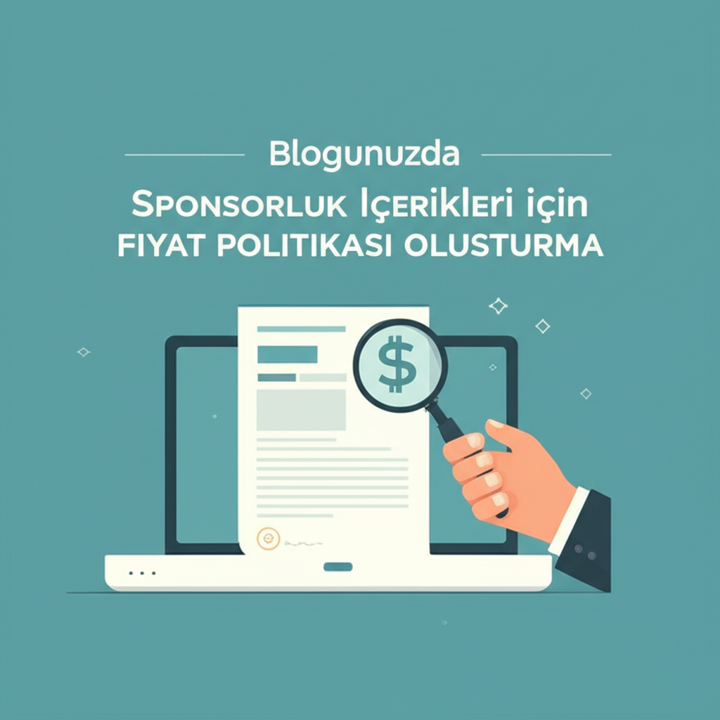 Blogunuzda Sponsorluk İçerikleri İçin Fiyat Politikası Oluşturma