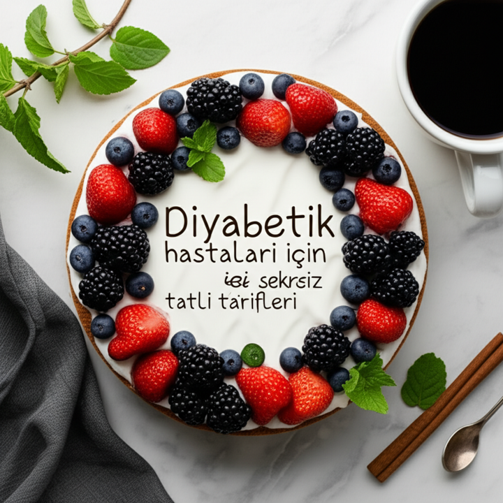 Diyabetikler İçin Şekersiz Tatlı Tarifleri
