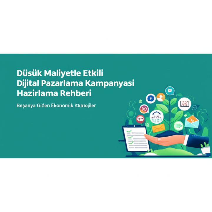 Düşük Maliyetle Etkili Dijital Pazarlama Kampanyası Hazırlama Rehberi