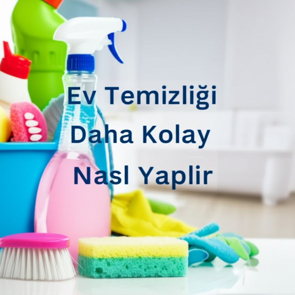 Ev Temizliği Daha Kolay Nasıl Yapılır?