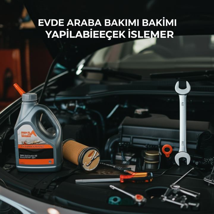 Evde Araba Bakımı: Kapsamlı ve Adım Adım Uygulama Rehberi