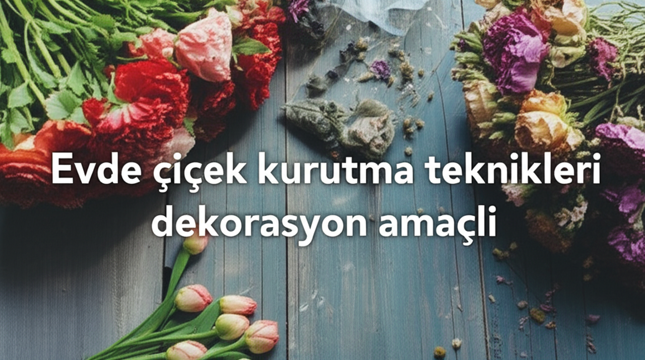 Evde Çiçek Kurutma Teknikleri: Dekoratif Bitki Kurutma