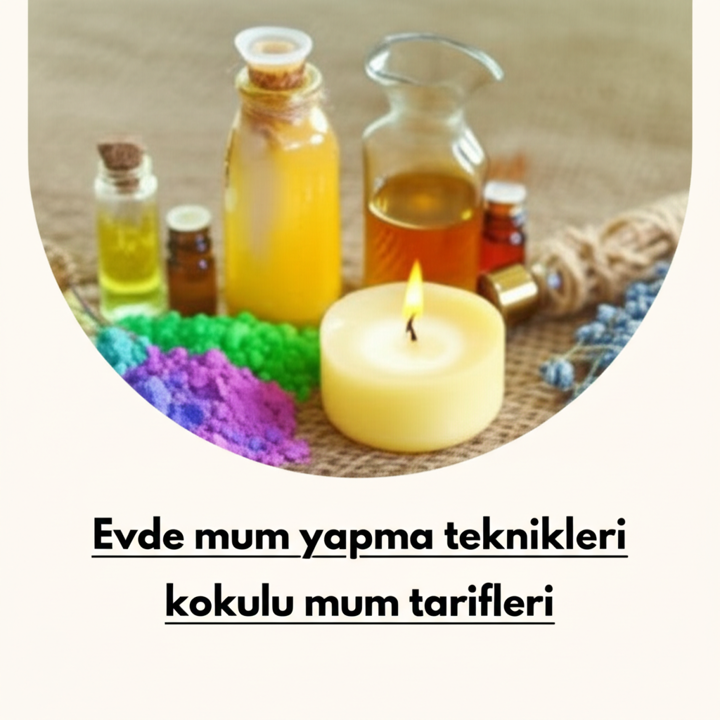 Evde Mum Yapımı: Kokulu Mum Tarifleri ve Teknikleri