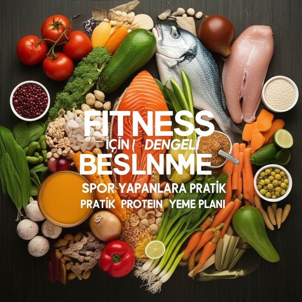 Fitness İçin Dengeli Beslenme: Spor Yapanlara Pratik Protein Yemek Planı