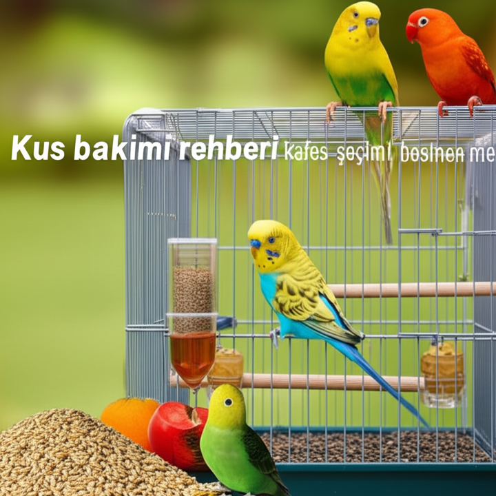 Kapsamlı Kuş Bakımı Rehberi: Kafes Seçimi ve Beslenme