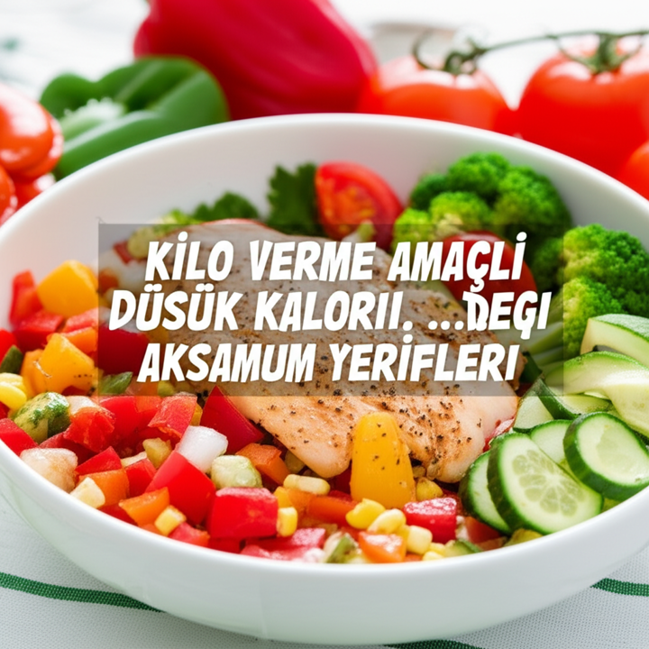 Kilo Verme: Düşük Kalorili Akşam Yemekleri