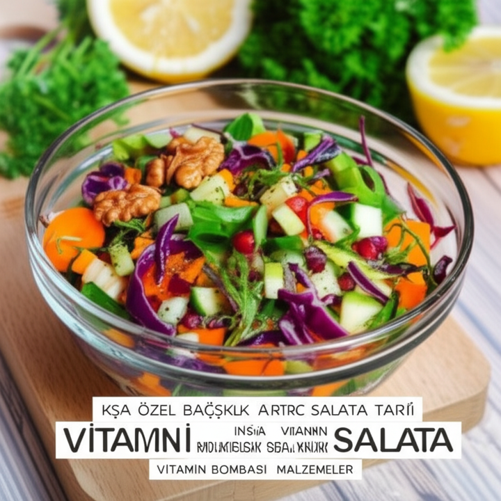 Kışa Özel Bağışıklık Artırıcı Salata Tarifi: Vitamin Bombası