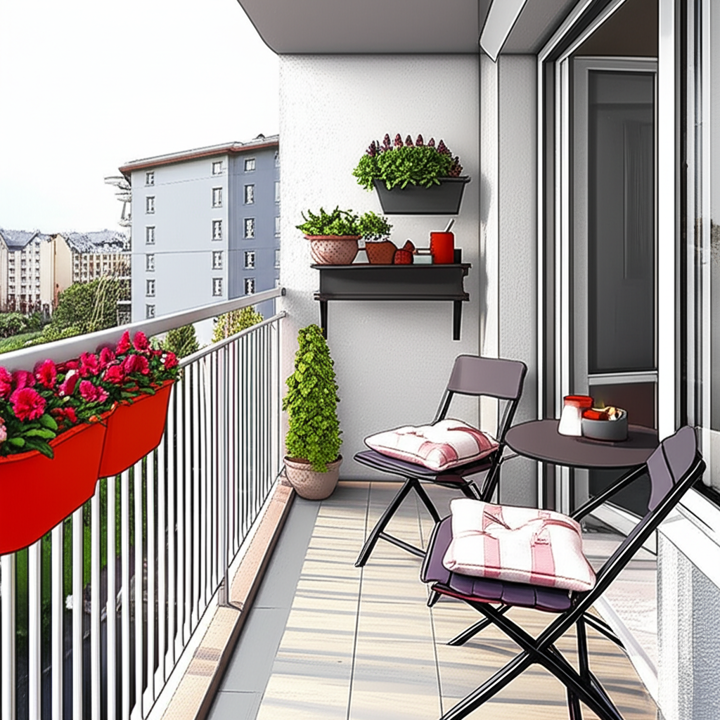 Küçük Balkon Dekorasyonu: 60 Harika Fikir