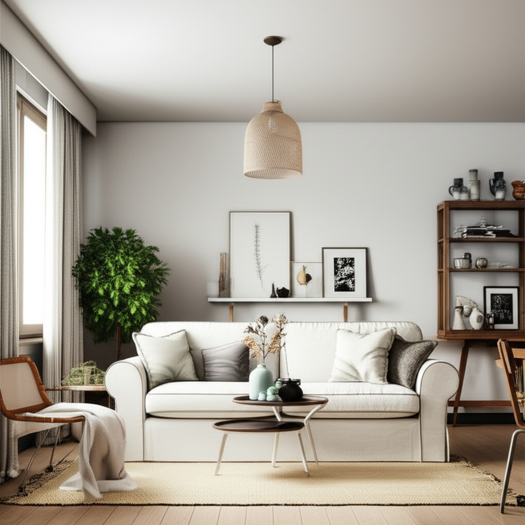 Minimalist Ev Dekorasyonu: Küçük Alanlar İçin Ferah Yaşam Alanı