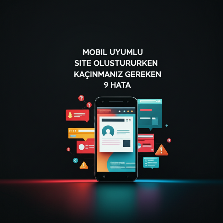 Mobil Uyumlu Site Oluştururken Kaçınmanız Gereken 9 Hata