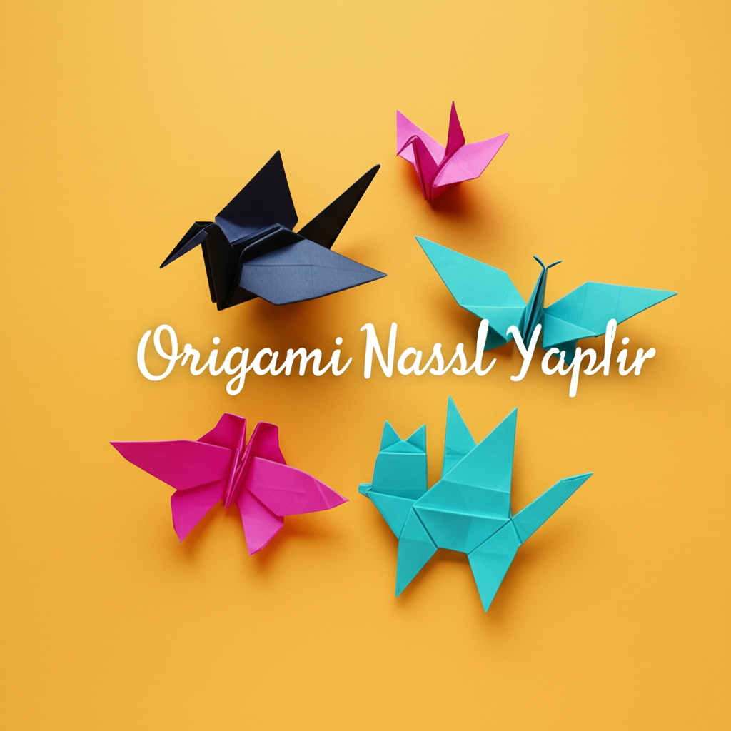 Origami Nasıl Yapılır? Adım Adım Origami Eğitimi