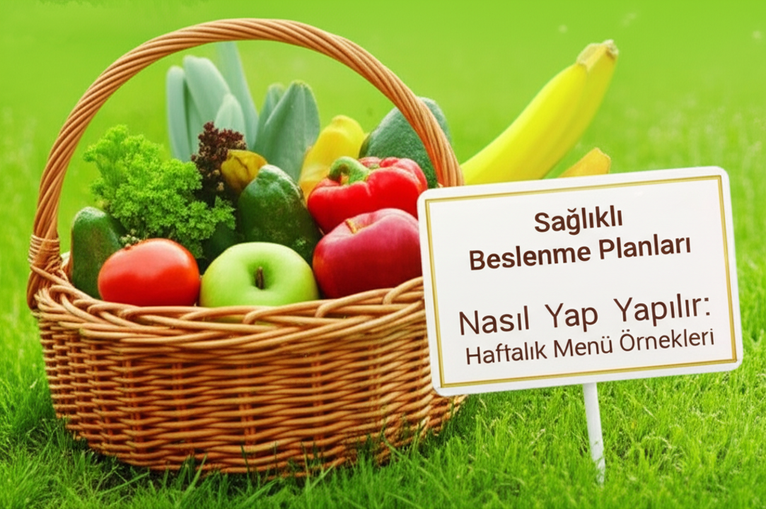 Sağlıklı Beslenme Planları Nasıl Yapılır: Haftalık Menü Örnekleri