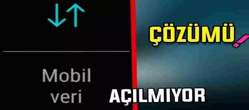 Telefon Mobil Veri Çalışmıyor Sorunu Nasıl Çözülür?