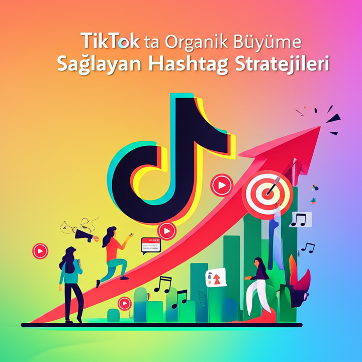 TikTok'ta Organik Büyüme Sağlayan Hashtag Stratejileri