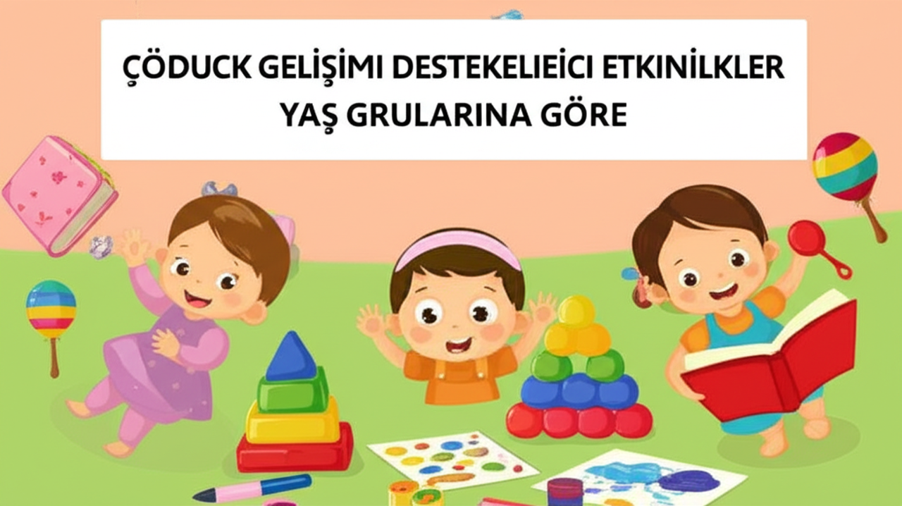 Yaş Gruplarına Göre Çocuk Gelişimi Destekleyici Etkinlikler