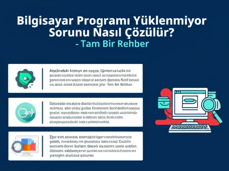Program Yükleme Sorunlarını Anlamak İçin Bilgilendirici Tablo - Bilgisayar Programı Yüklenmiyor Sorunu Nasıl Çözülür Tam ...