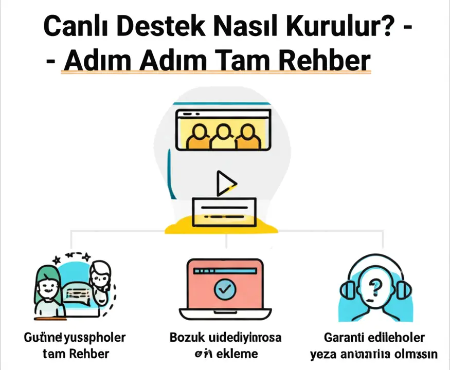 Canlı Destek Nasıl Kurulur Adım Adım Tam Rehber: 5 Adım Ekip Oluşturma ve Eğitim 5 Adım Ekip Oluşturma ve Eğitim - Canlı Destek Nasıl Kurulur Adım Adım Tam Rehber