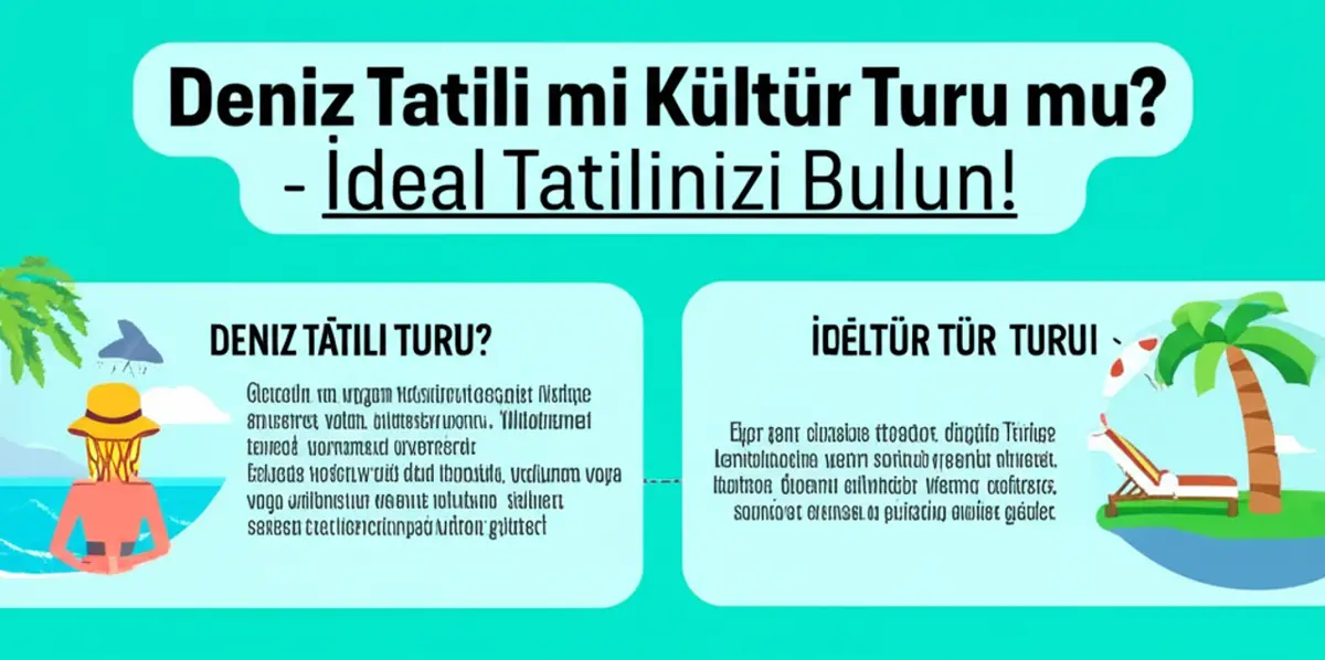 Deniz Tatili mi Kültür Turu mu İdeal Tatilinizi Bulun: Deniz Tatili Çeşitleri Her Bütçeye ve Zevke Uygun Deniz Tatili Çeşitleri Her Bütçeye ve Zevke Uygun - Deniz Tatili mi Kültür Turu mu İdeal Tatilinizi Bulun