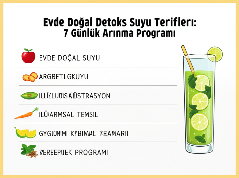 Hamileler veya emziren anneler detoks suyu içebilir mi - Evde Doğal Detoks Suyu Tarifleri 7 Günlük Arınma Programı