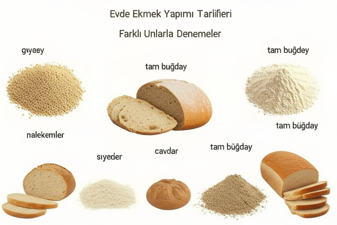 Evde Ekmek Yapımı Tarifleri Farklı Unlarla Denemeler: 3 Yulaf Unu ile Sağlıklı Ekmek Tarifi 3 Yulaf Unu ile Sağlıklı Ekmek Tarifi - Evde Ekmek Yapımı Tarifleri Farklı Unlarla Denemeler