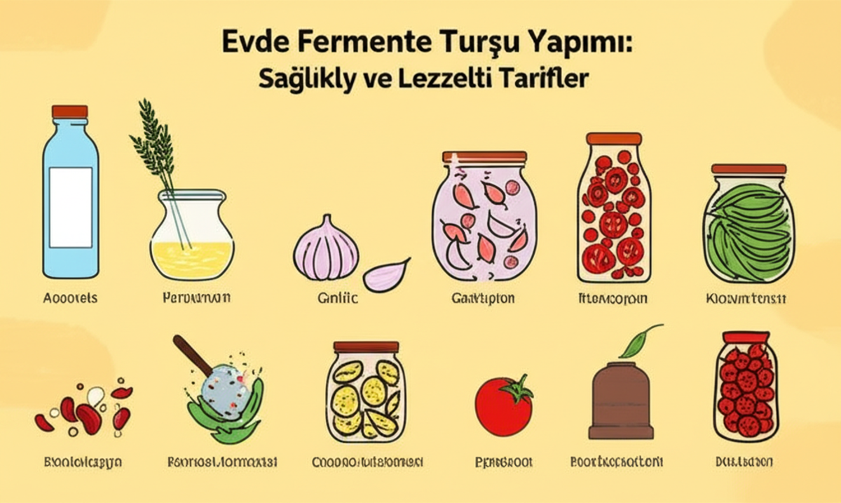 Evde Fermente Turşu Yapımı Sağlıklı ve Lezzetli Tarifler: Fermente Turşular Özgürlüğün Sağlığın ve Lezzetin Birleşimi Fermente Turşular Özgürlüğün Sağlığın ve Lezzetin Birleşimi - Evde Fermente Turşu Yapımı Sağlıklı ve Lezzetli Tarifler