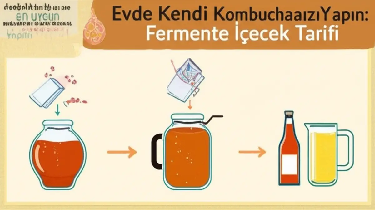4 Kombucha bozulduğunu nasıl anlarım - Evde Kendi Kombuchanızı Yapın Fermente İçecek Tarifi