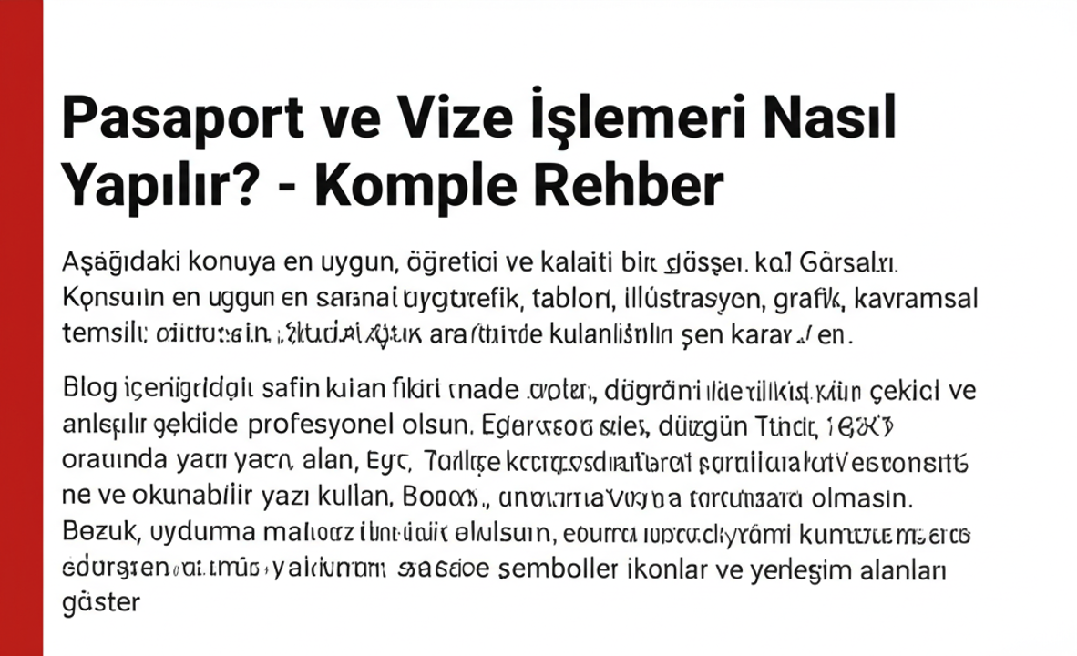 Pasaport ve Vize İşlemleri Nasıl Yapılır Komple Rehber: Vize Başvuru Süreci Ne Kadar Sürer Vize Başvuru Süreci Ne Kadar Sürer - Pasaport ve Vize İşlemleri Nasıl Yapılır Komple Rehber