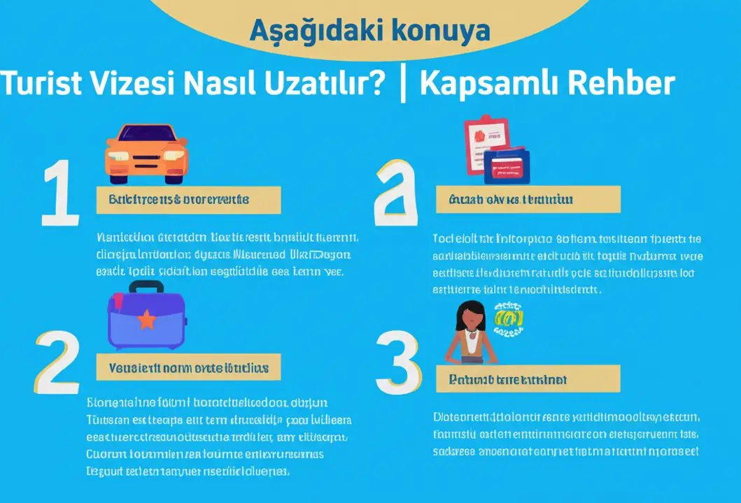 Turist Vizesi Uzatma İçin Bilmeniz Gerekenler Tablosu - Turist Vizesi Nasıl Uzatılır Kapsamlı Rehber