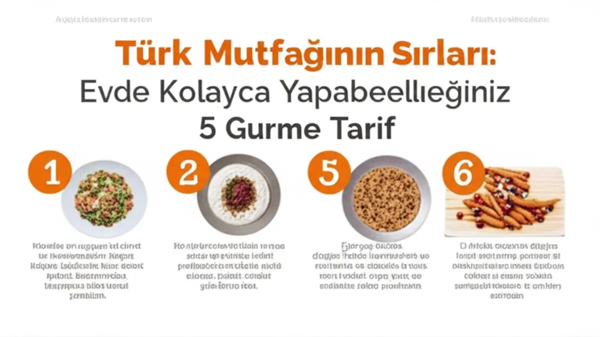 Malzemeler - Türk Mutfağının Sırları Evde Kolayca Yapabileceğiniz 5 Gu...