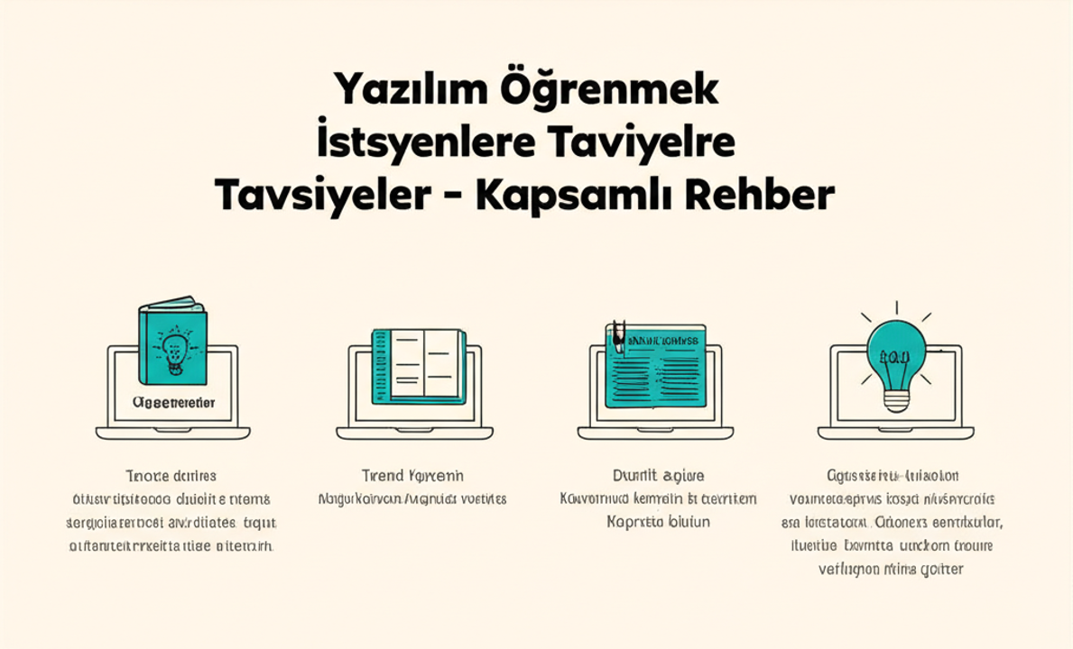 Pratik Yapmak İçin İpuçları - Yazılım Öğrenmek İsteyenlere Tavsiyeler Kapsamlı Rehber
